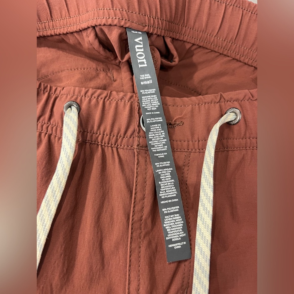 Vuori Ripstop Drawstring Pants — Rust / Terracott… - image 8